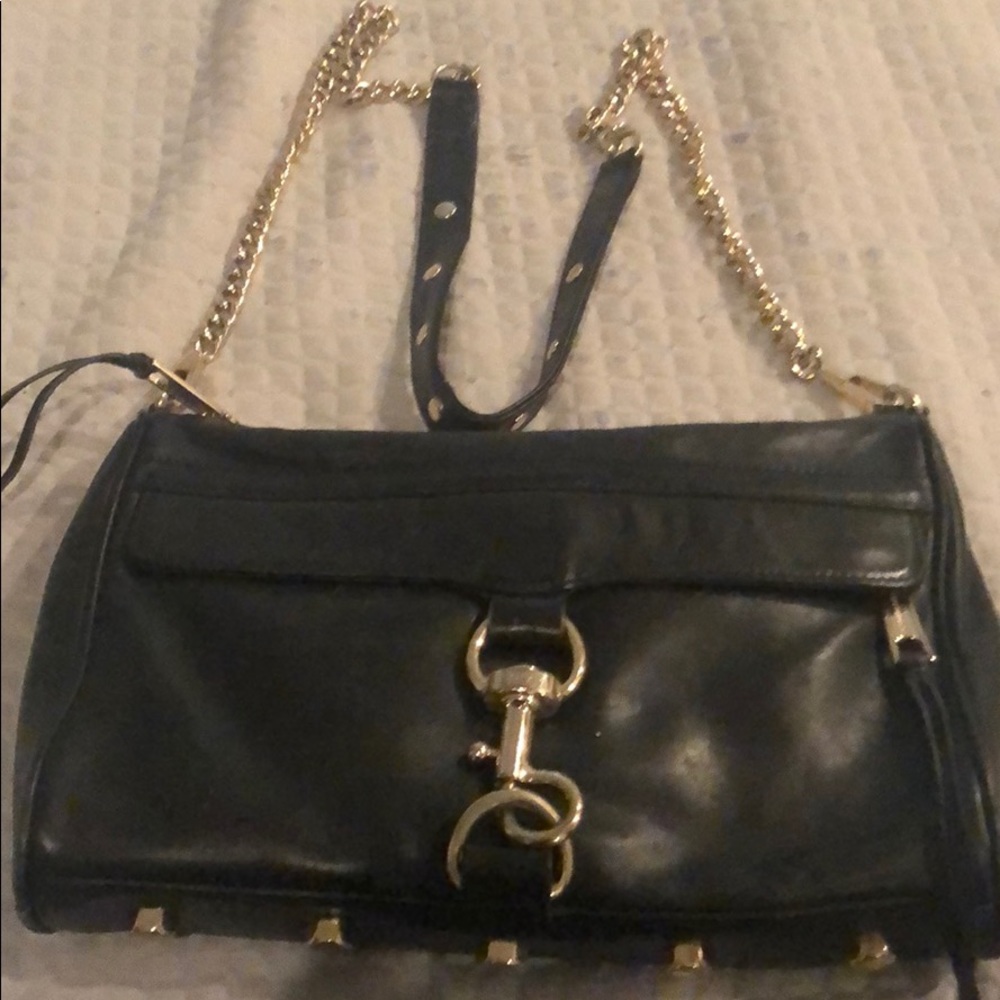 Rebecca Minkoff black MAC crossbody large